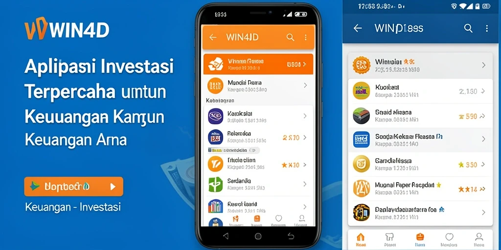 Tampilan antarmuka pengguna WIN4D yang ramah dan intuitif.